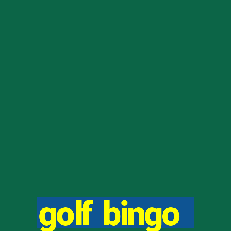 golf bingo